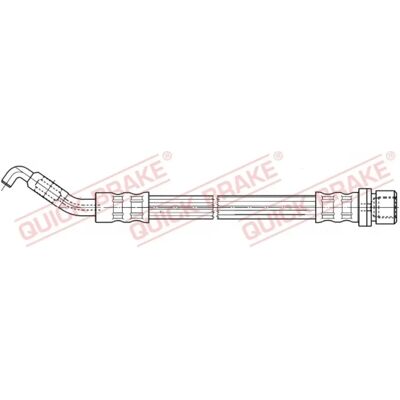 QUICK BRAKE 50.056 Brake Hose - Internal Thread, 208mm, M10x1 QUICK BRAKE 50.056 Brake Hose - Internal Thread, 208mm, M10x1