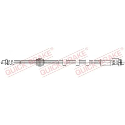 QUICK BRAKE 35.911 - Σωλήνας φρένου QUICK BRAKE 35.911 - Σωλήνας φρένου