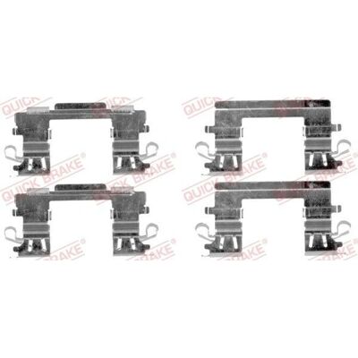 Toyota Previa - Brake Pad Mounting Kit - Brake Accessories Toyota Previa - Brake Pad Mounting Kit - Brake Accessories