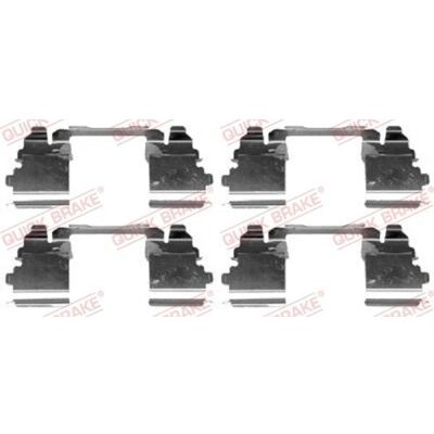 Kit Pastiglie Freni Anteriori QUICK BRAKE Nissan Cabstar Kit Pastiglie Freni Anteriori QUICK BRAKE Nissan Cabstar