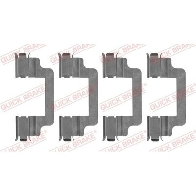 QUICK BRAKE 109-1779 Vorderbremsbeläge - Bremsbeläge Satz QUICK BRAKE 109-1779 Vorderbremsbeläge - Bremsbeläge Satz