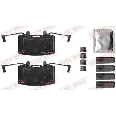 Kit de frenos QUICK BRAKE 109-1787 - Compatible con BMW 5, 6, 7, Mercedes-Benz ML, R Kit de frenos QUICK BRAKE 109-1787 - Compatible con BMW 5, 6, 7, Mercedes-Benz ML, R