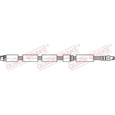 QUICK BRAKE 32.810 Fleksibel bremse slange - Bremse slange QUICK BRAKE 32.810 Fleksibel bremse slange - Bremse slange