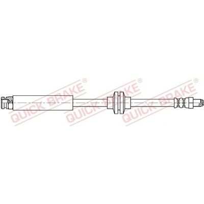 Ευέλικτο σωληνάκι φρένων QUICK BRAKE 32.813 - Σωληνάκι φρένων Ευέλικτο σωληνάκι φρένων QUICK BRAKE 32.813 - Σωληνάκι φρένων