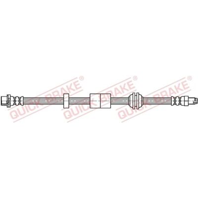 QUICK BRAKE 32.814 Fleksibel bremse slange - Bremse slange QUICK BRAKE 32.814 Fleksibel bremse slange - Bremse slange