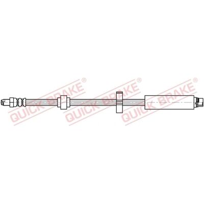 QUICK BRAKE 32818 - Bremse slange QUICK BRAKE 32818 - Bremse slange