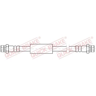 Audi Modell 8j0611775b Bremse slange - Innvendig gjenge M10x1 Audi Modell 8j0611775b Bremse slange - Innvendig gjenge M10x1