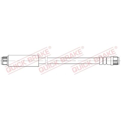 Λάστιχο Φρένων Quick Brake 368mm M10x1 για Citroën Jumpy Peugeot Λάστιχο Φρένων Quick Brake 368mm M10x1 για Citroën Jumpy Peugeot