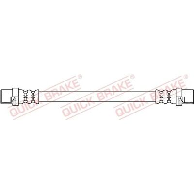 Quick Brake Bremsschlauch - M12x1 Innengewinde - BMW Serien 5, 7, 8 Quick Brake Bremsschlauch - M12x1 Innengewinde - BMW Serien 5, 7, 8