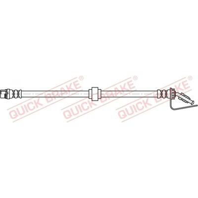 QUICK BRAKE 32.124 Flexible Brake Hose - Flexible Brake Hose QUICK BRAKE 32.124 Flexible Brake Hose - Flexible Brake Hose
