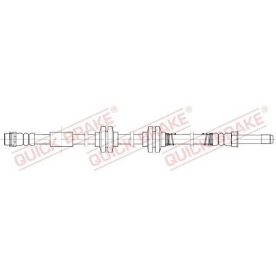 Ευέλικτο σωληνάκι φρένου 562 M10x1 για VW Transporter - Brake Hose Ευέλικτο σωληνάκι φρένου 562 M10x1 για VW Transporter - Brake Hose