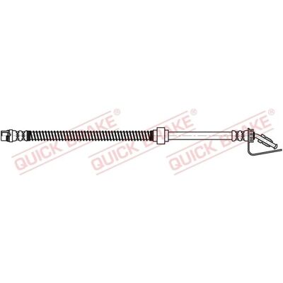 QUICK BRAKE 32829 - Brake Hose - Flexible, M10x1, Renault Master 2 QUICK BRAKE 32829 - Brake Hose - Flexible, M10x1, Renault Master 2