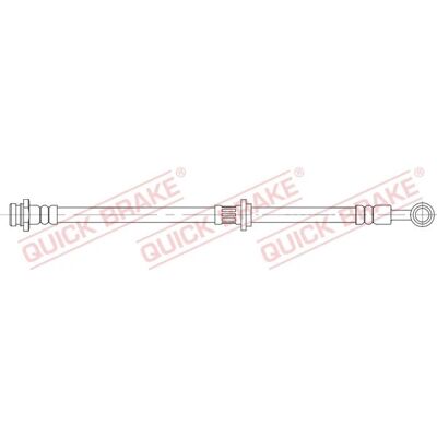 Quick Brake Μοντέλο 58.848 Ευέλικτος σωλήνας φρένου για Suzuki - Σωλήνας φρένου Quick Brake Μοντέλο 58.848 Ευέλικτος σωλήνας φρένου για Suzuki - Σωλήνας φρένου