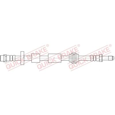 Quick Brake Bremse slange M10x1 - Slange Quick Brake Bremse slange M10x1 - Slange