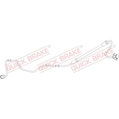 QUICK BRAKE 96.013 Flexible Brake Hose for Peugeot 307, 308, CC QUICK BRAKE 96.013 Flexible Brake Hose for Peugeot 307, 308, CC