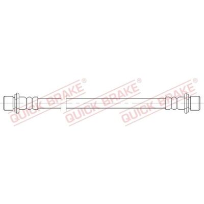 Toyota 9094702e32 Brzdová hadice - Vnitřní závit, 134mm, M10x1 Toyota 9094702e32 Brzdová hadice - Vnitřní závit, 134mm, M10x1