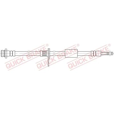 Quick Brake Model 58.850 Bremse slange - brake hose Quick Brake Model 58.850 Bremse slange - brake hose