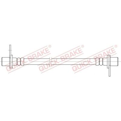 Quick Brake Model 341 M10x1 - Furtun de frână Quick Brake Model 341 M10x1 - Furtun de frână