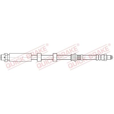 Quick Brake Bremsschlauch 447mm M10x1 - Bremsschlauch Quick Brake Bremsschlauch 447mm M10x1 - Bremsschlauch