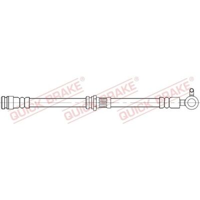 Flexible de frein Quick Brake M10x1 - 463mm pour Mazda CX-5 Flexible de frein Quick Brake M10x1 - 463mm pour Mazda CX-5
