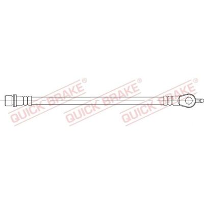 Quick Brake 58.004 Tuyau de frein M10x1 - Tuyau de frein Quick Brake 58.004 Tuyau de frein M10x1 - Tuyau de frein