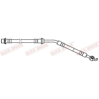 Quick Brake Brake Hose - 196mm, 250mm, M10x1 - Brake Hose Quick Brake Brake Hose - 196mm, 250mm, M10x1 - Brake Hose
