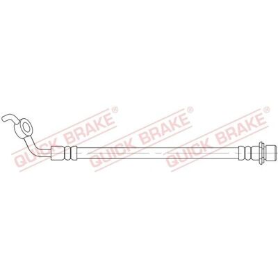 Quick Brake M10x1 264mm Bremsschlauch für Toyota RAV4 Quick Brake M10x1 264mm Bremsschlauch für Toyota RAV4