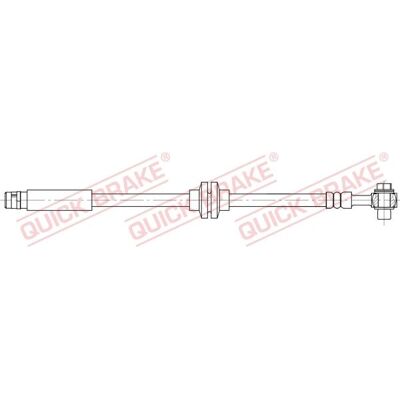 Quick Brake M10x1 Flexible Brake Hose for Opel Chevrolet Vauxhall Quick Brake M10x1 Flexible Brake Hose for Opel Chevrolet Vauxhall