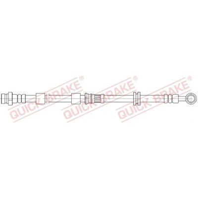 Elastyczna rura hamulcowa Bosch M10x1 - Brake Hose Elastyczna rura hamulcowa Bosch M10x1 - Brake Hose