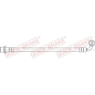 QUICK BRAKE 58.003 Manguera de Freno Flexible - Manguera de Freno Flexible QUICK BRAKE 58.003 Manguera de Freno Flexible - Manguera de Freno Flexible
