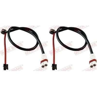 QUICK BRAKE WS 0338 A - Sensor de desgaste de pastillas delanteras 510mm QUICK BRAKE WS 0338 A - Sensor de desgaste de pastillas delanteras 510mm