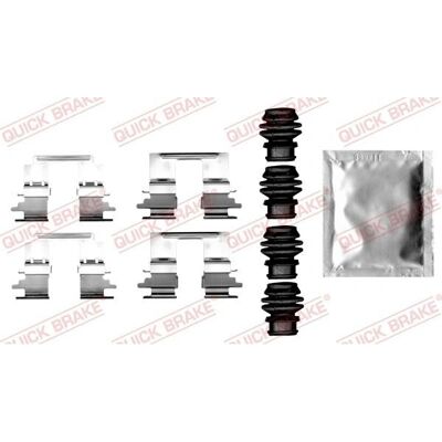 Quick Brake Kit - Rear Brake Pad Set for Citroën C4 and Mazda Quick Brake Kit - Rear Brake Pad Set for Citroën C4 and Mazda