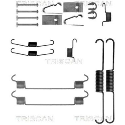 Set de accesorii frână QUICK BRAKE 105-0038 Set de accesorii frână QUICK BRAKE 105-0038