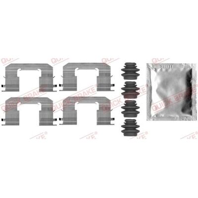 Quick Brake Satz für Bremsbeläge vorne - Zubehör für Citroën C1 & Hyundai Quick Brake Satz für Bremsbeläge vorne - Zubehör für Citroën C1 & Hyundai