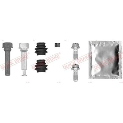 Kit de guides de frein arrière QUICK BRAKE pour Citroën C3, H-1, I20, I3 - Kit de freinage Kit de guides de frein arrière QUICK BRAKE pour Citroën C3, H-1, I20, I3 - Kit de freinage