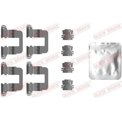 Kit de Plaquettes de Frein Arrière QUICK BRAKE Honda Civic HR-V Kit de Plaquettes de Frein Arrière QUICK BRAKE Honda Civic HR-V