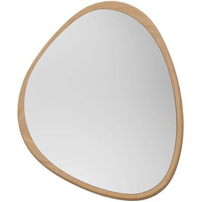 Miroir mural Bolia Elope - Chêne Naturel - 73,5x57,5cm - Miroir - Publicité Miroir mural Bolia Elope - Chêne Naturel - 73,5x57,5cm - Miroir - Publicité
