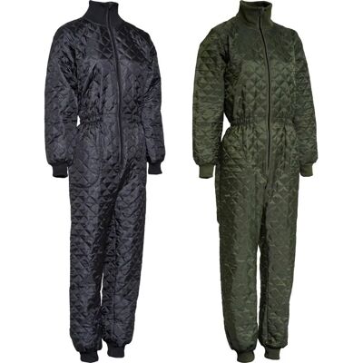Elka 168011 Overalls - Høj krave, Lommer, Elastiс talje Elka 168011 Overalls - Høj krave, Lommer, Elastiс talje