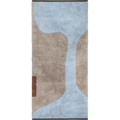 Mette Ditmer - Figura Rug - Lyseblå - 80x50 Mette Ditmer - Figura Rug - Lyseblå - 80x50