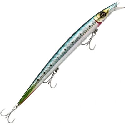 Savage Gear Barra Jerk 190 F Sardine - Leurres de pêche - Publicité Savage Gear Barra Jerk 190 F Sardine - Leurres de pêche - Publicité