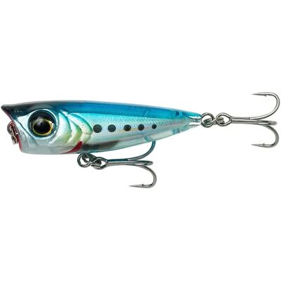 Savage Gear Micro Popper 5.5cm 5.4g F Mirror Ayu - Esope da pesca Savage Gear Micro Popper 5.5cm 5.4g F Mirror Ayu - Esope da pesca