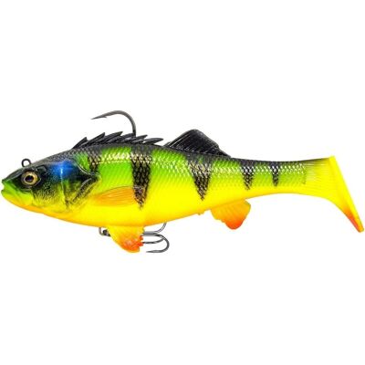 Savage Gear - 3D Perch RTF 20cm - Fire Perch - Agn Savage Gear - 3D Perch RTF 20cm - Fire Perch - Agn