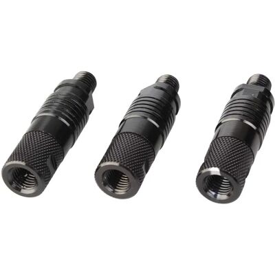 Prologic Black Night Quick Release Connector - 3 Piece Medium Prologic Black Night Quick Release Connector - 3 Piece Medium