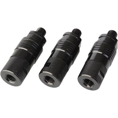 Prologic Black Night Schnellverschluss-Adapter - Kleine, 3 Stück - Schnellverschluss-Adapter Prologic Black Night Schnellverschluss-Adapter - Kleine, 3 Stück - Schnellverschluss-Adapter