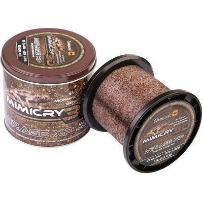 Prologic Brown Mimicry Mirage XP Fishing Line - 13.2kg 1000m Prologic Brown Mimicry Mirage XP Fishing Line - 13.2kg 1000m