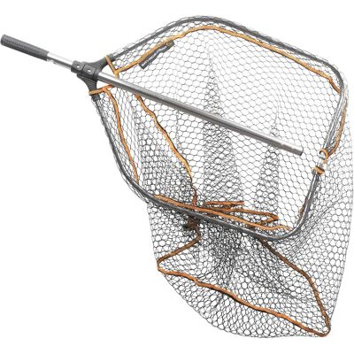 Filet de pêche en caoutchouc pliant Savage Gear Pro - Grand 65x50cm - Publicité Filet de pêche en caoutchouc pliant Savage Gear Pro - Grand 65x50cm - Publicité
