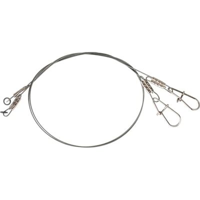 Savage Gear Titanium Jerkbait Trace - Fil en titane durable - 22/30/40cm - Publicité Savage Gear Titanium Jerkbait Trace - Fil en titane durable - 22/30/40cm - Publicité