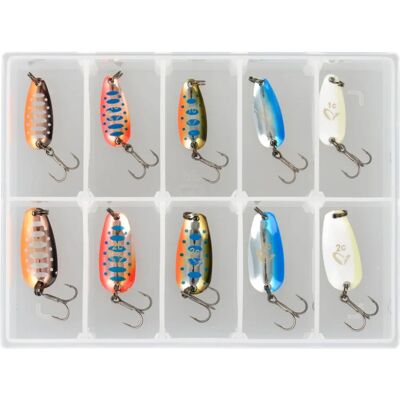 Savage Gear Nails Micro Spoon Kit - Leurres de pêche Savage Gear Nails Micro Spoon Kit - Leurres de pêche