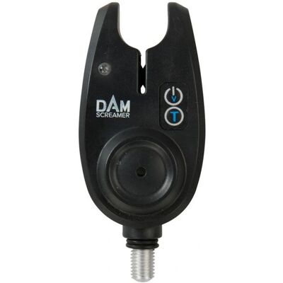 DAM Screamer Bite-Alarm - Wasserfest mit blauer LED - Einstellbarer Ton DAM Screamer Bite-Alarm - Wasserfest mit blauer LED - Einstellbarer Ton