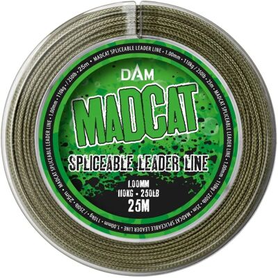 Madcat Leader Green 1.00mm 25m - Bungee Rig Line Madcat Leader Green 1.00mm 25m - Bungee Rig Line